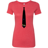 T-Shirts Vintage Red / Small Tie tris Women's Triblend T-Shirt
