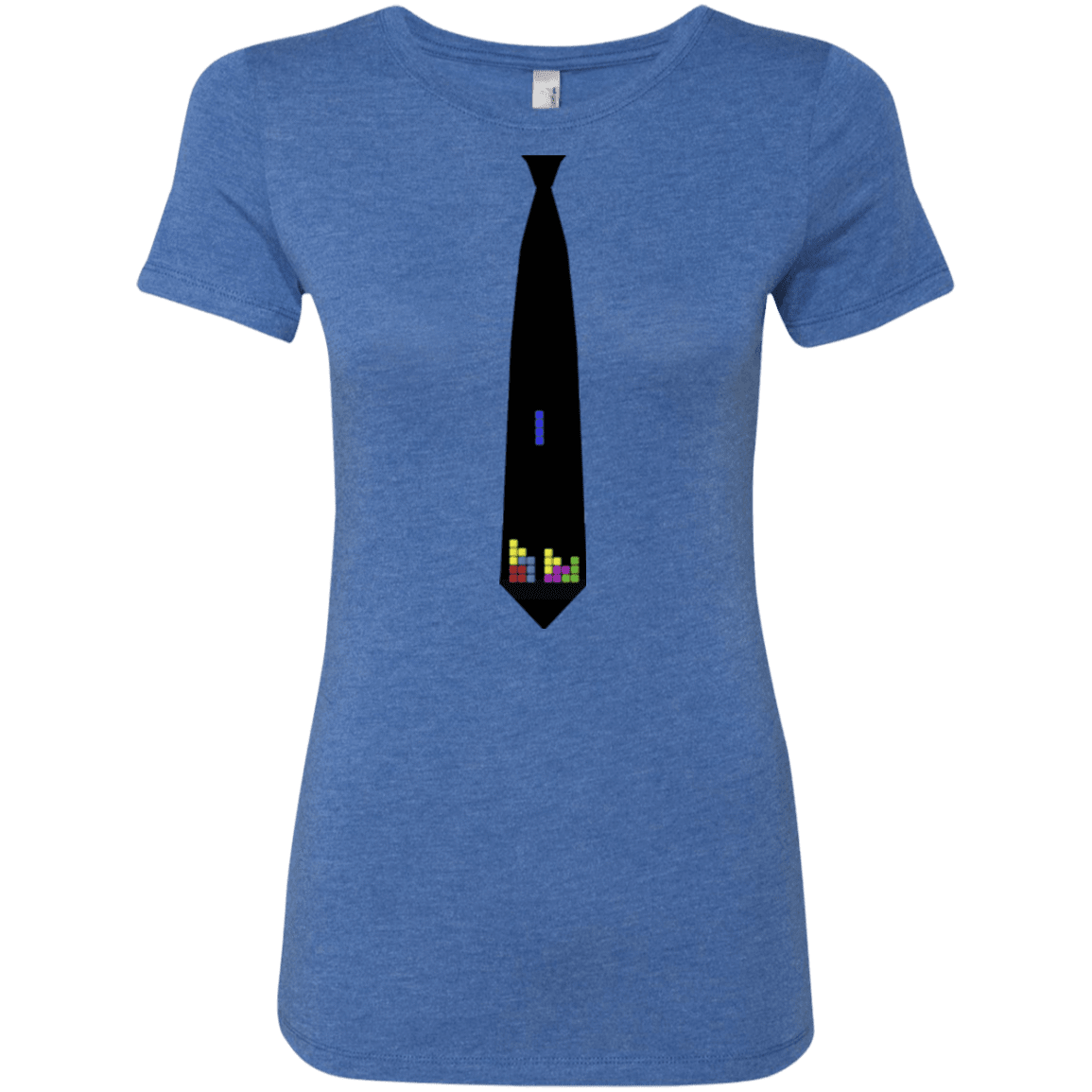 T-Shirts Vintage Royal / Small Tie tris Women's Triblend T-Shirt