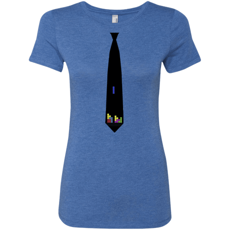 T-Shirts Vintage Royal / Small Tie tris Women's Triblend T-Shirt