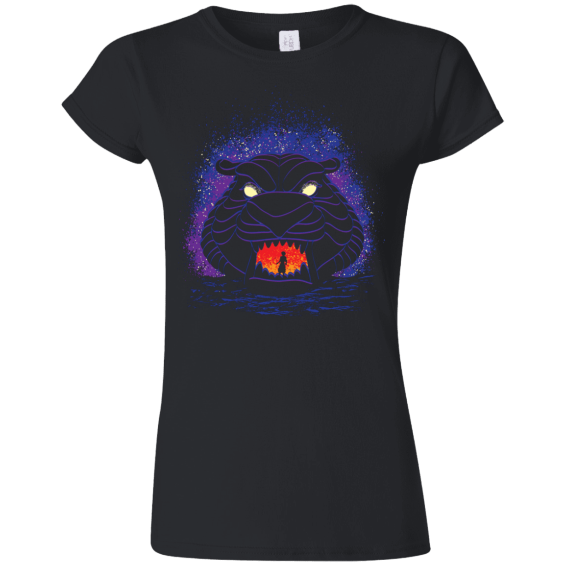 T-Shirts Black / S Tiger Cave Junior Slimmer-Fit T-Shirt