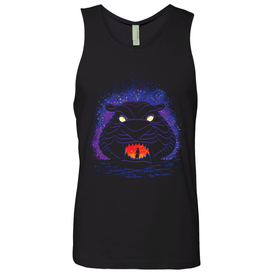 T-Shirts Black / S Tiger Cave Men's Premium Tank Top