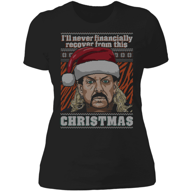 T-Shirts Black / X-Small Tiger King Ugly Sweater Women's Premium T-Shirt