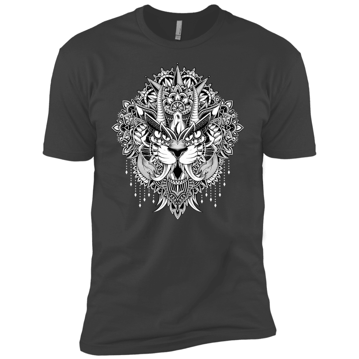 T-Shirts Heavy Metal / YXS Tiger Mandala Boys Premium T-Shirt