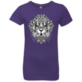 T-Shirts Purple Rush / YXS Tiger Mandala Girls Premium T-Shirt