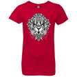 T-Shirts Red / YXS Tiger Mandala Girls Premium T-Shirt