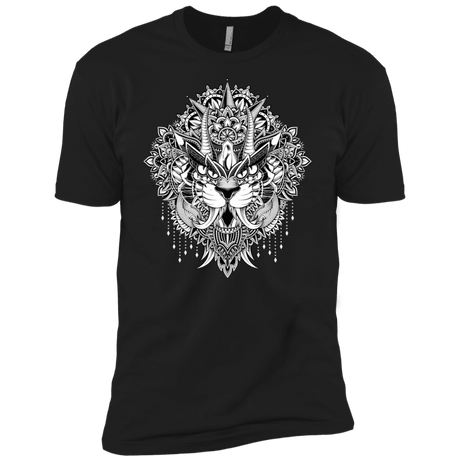 T-Shirts Black / X-Small Tiger Mandala Men's Premium T-Shirt