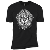 T-Shirts Black / X-Small Tiger Mandala Men's Premium T-Shirt