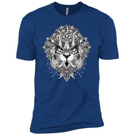 T-Shirts Royal / X-Small Tiger Mandala Men's Premium T-Shirt