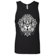 T-Shirts Black / S Tiger Mandala Men's Premium Tank Top