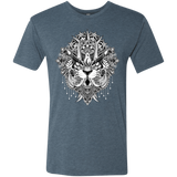 T-Shirts Indigo / S Tiger Mandala Men's Triblend T-Shirt