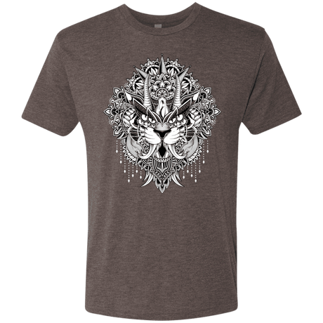 T-Shirts Macchiato / S Tiger Mandala Men's Triblend T-Shirt