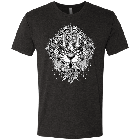 T-Shirts Vintage Black / S Tiger Mandala Men's Triblend T-Shirt
