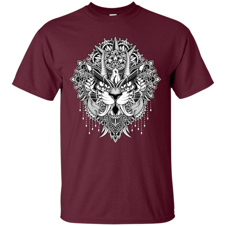 T-Shirts Maroon / S Tiger Mandala T-Shirt