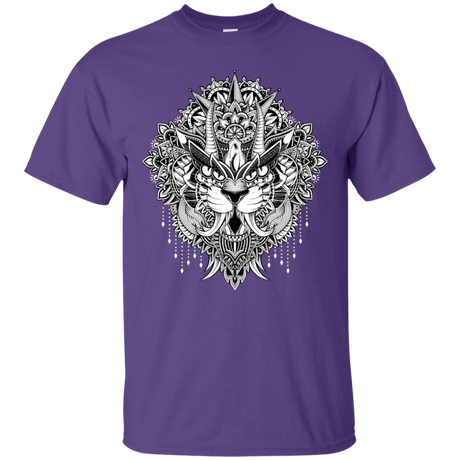 T-Shirts Purple / S Tiger Mandala T-Shirt