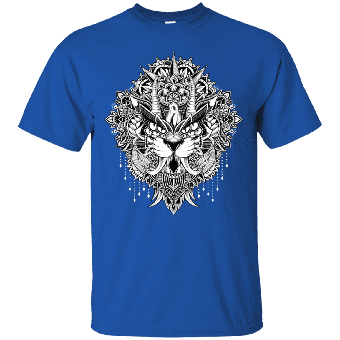 T-Shirts Royal / S Tiger Mandala T-Shirt