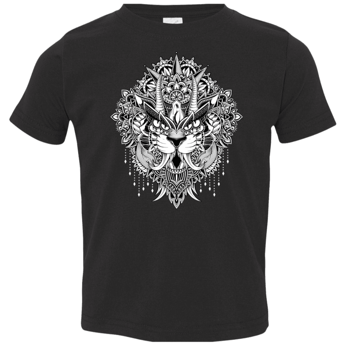 T-Shirts Black / 2T Tiger Mandala Toddler Premium T-Shirt