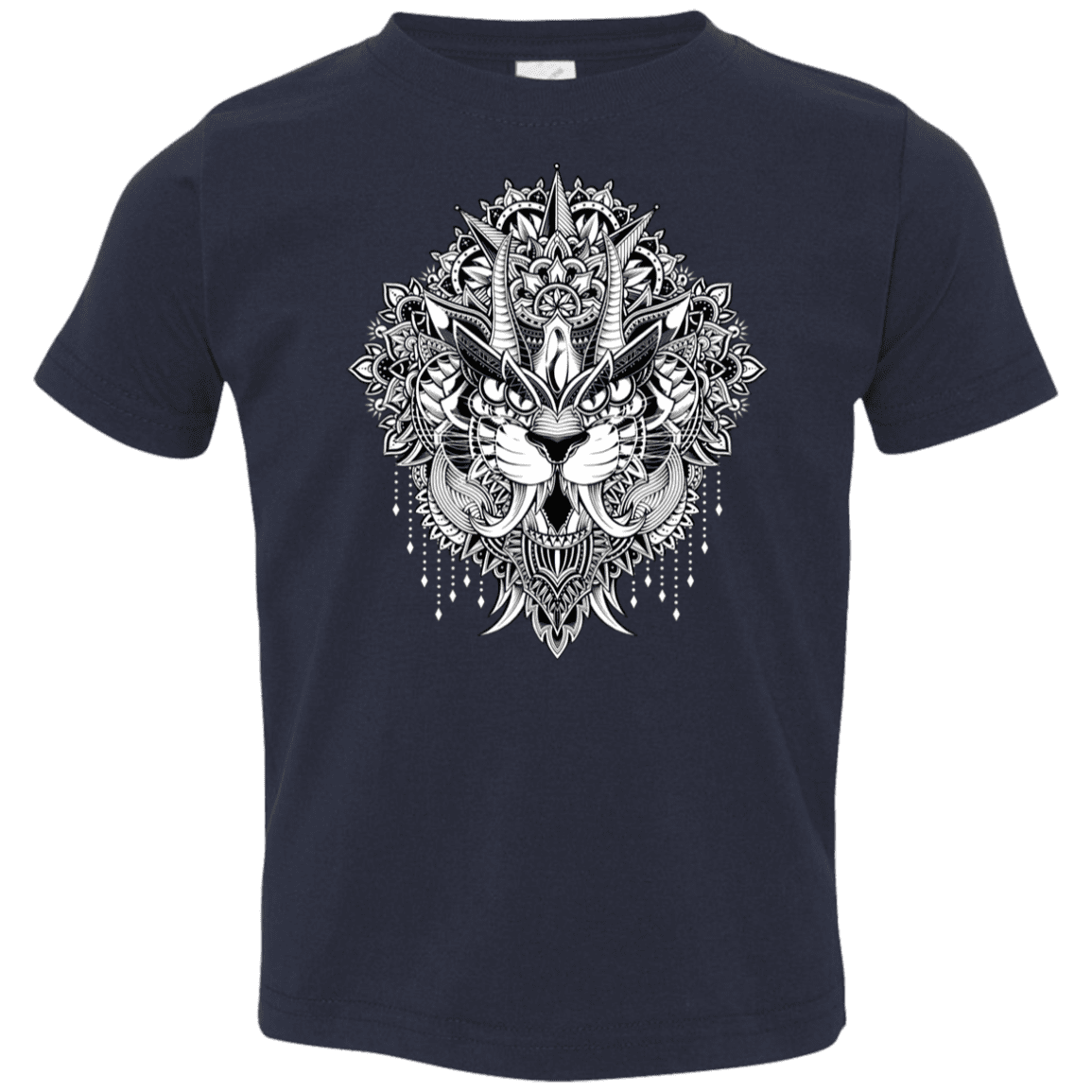 T-Shirts Navy / 2T Tiger Mandala Toddler Premium T-Shirt