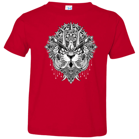 T-Shirts Red / 2T Tiger Mandala Toddler Premium T-Shirt