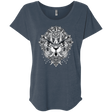 T-Shirts Indigo / X-Small Tiger Mandala Triblend Dolman Sleeve