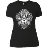 T-Shirts Black / X-Small Tiger Mandala Women's Premium T-Shirt