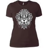 T-Shirts Dark Chocolate / X-Small Tiger Mandala Women's Premium T-Shirt