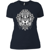 T-Shirts Midnight Navy / X-Small Tiger Mandala Women's Premium T-Shirt