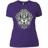 T-Shirts Purple Rush/ / X-Small Tiger Mandala Women's Premium T-Shirt