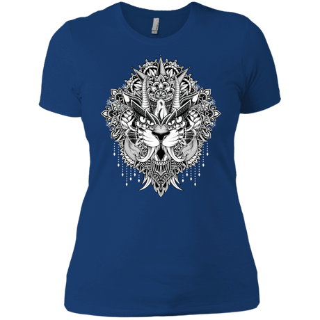 T-Shirts Royal / X-Small Tiger Mandala Women's Premium T-Shirt