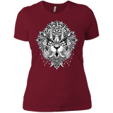 T-Shirts Scarlet / S Tiger Mandala Women's Premium T-Shirt