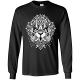T-Shirts Black / YS Tiger Mandala Youth Long Sleeve T-Shirt