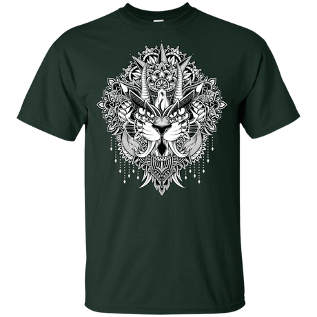 T-Shirts Forest / YXS Tiger Mandala Youth T-Shirt