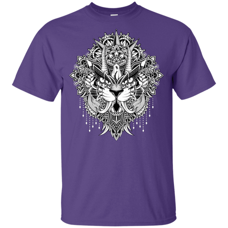 T-Shirts Purple / YXS Tiger Mandala Youth T-Shirt