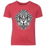 T-Shirts Vintage Red / YXS Tiger Mandala Youth Triblend T-Shirt