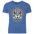 T-Shirts Vintage Royal / YXS Tiger Mandala Youth Triblend T-Shirt