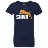 T-Shirts Midnight Navy / YXS Tiger Pal Girls Premium T-Shirt