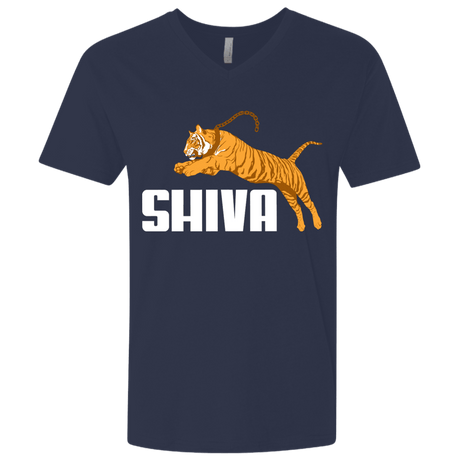 T-Shirts Midnight Navy / X-Small Tiger Pal Men's Premium V-Neck