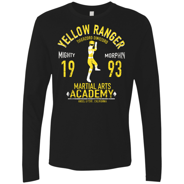 T-Shirts Black / Small Tiger Ranger Men's Premium Long Sleeve