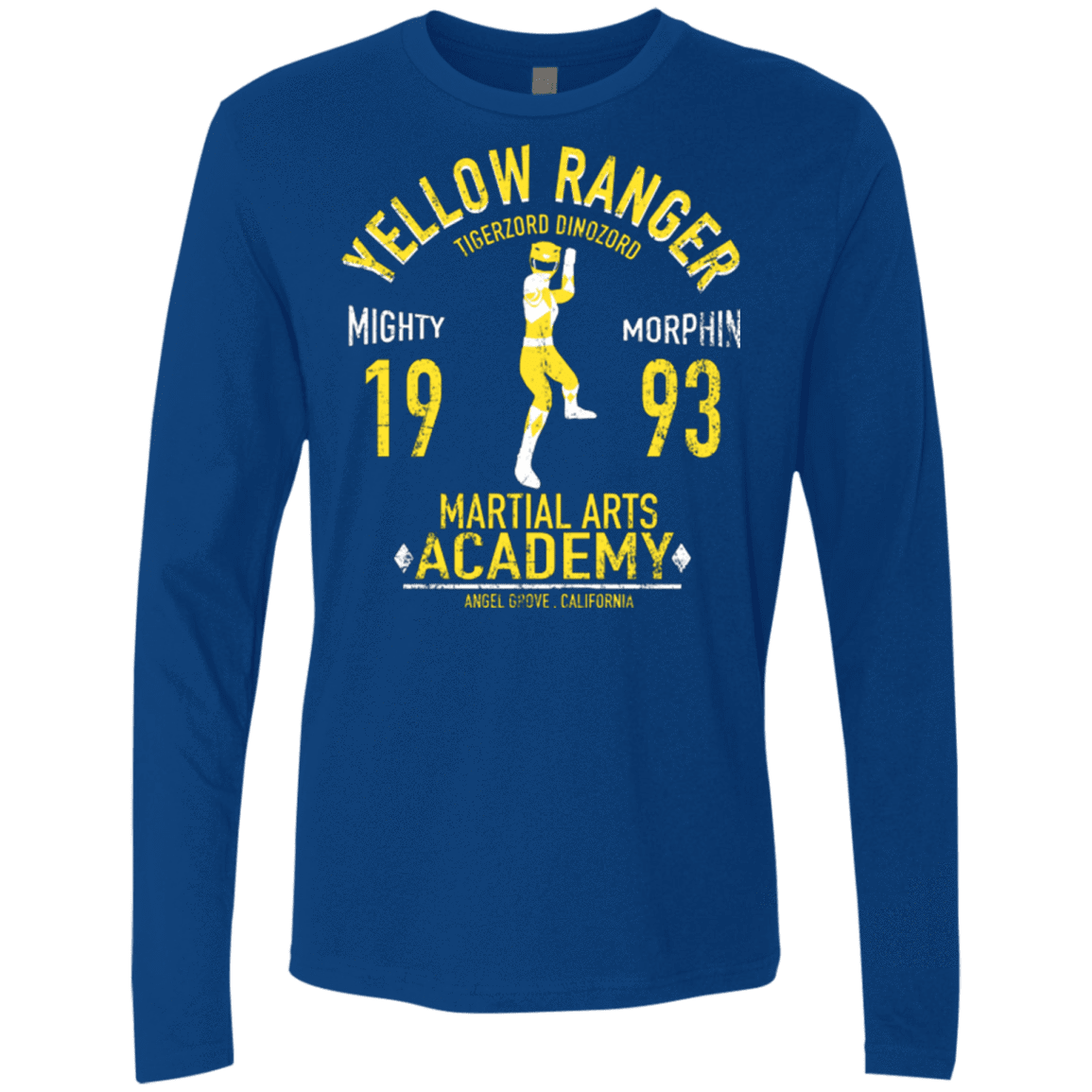 T-Shirts Royal / Small Tiger Ranger Men's Premium Long Sleeve