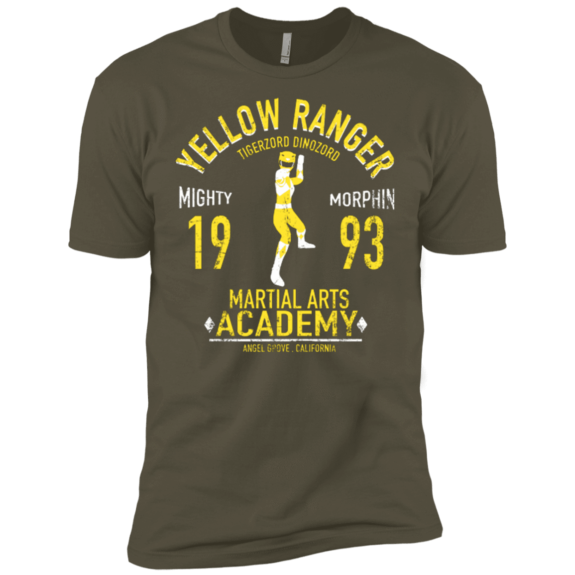 T-Shirts Military Green / X-Small Tiger Ranger Men's Premium T-Shirt