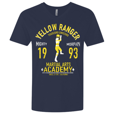 T-Shirts Midnight Navy / X-Small Tiger Ranger Men's Premium V-Neck