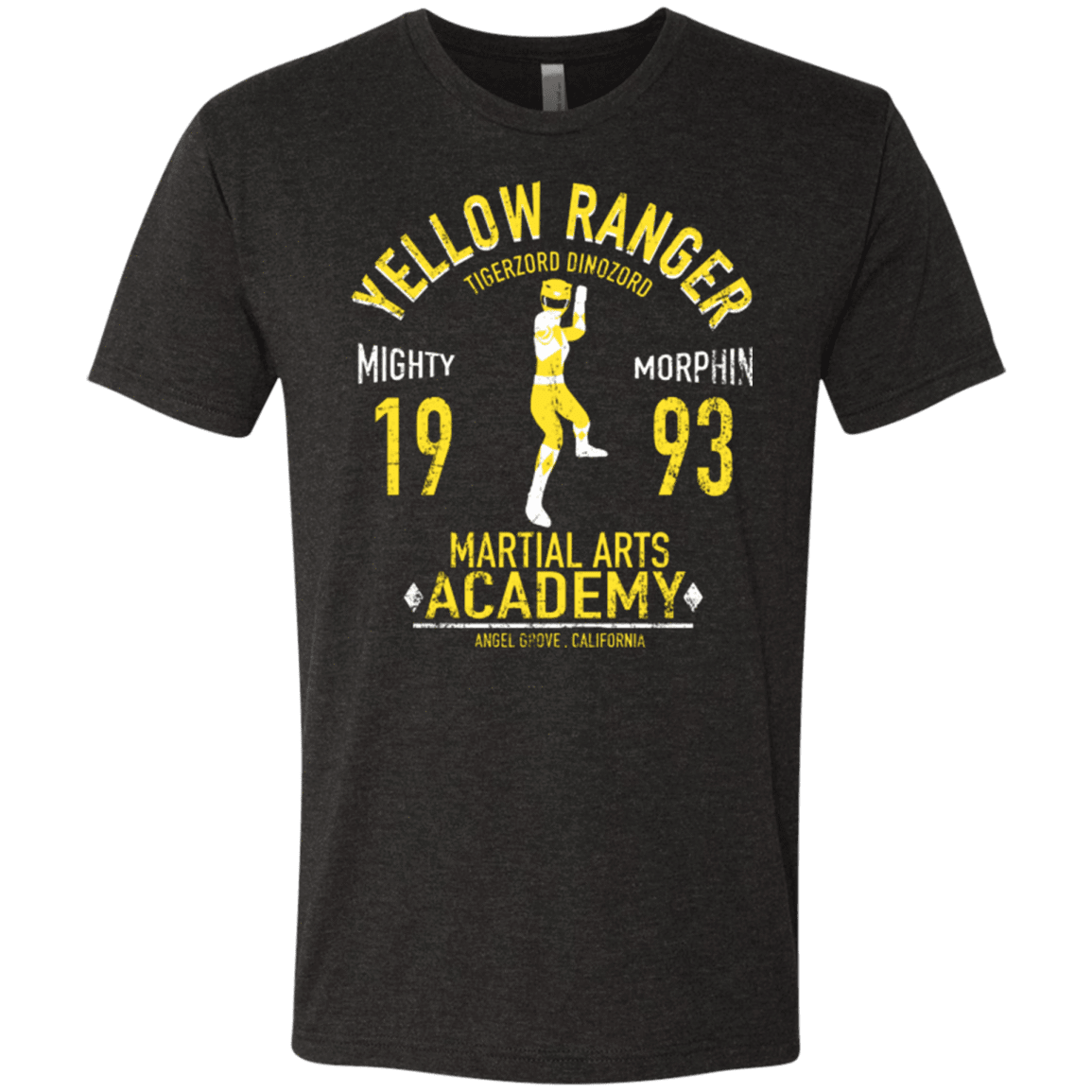 T-Shirts Vintage Black / Small Tiger Ranger Men's Triblend T-Shirt
