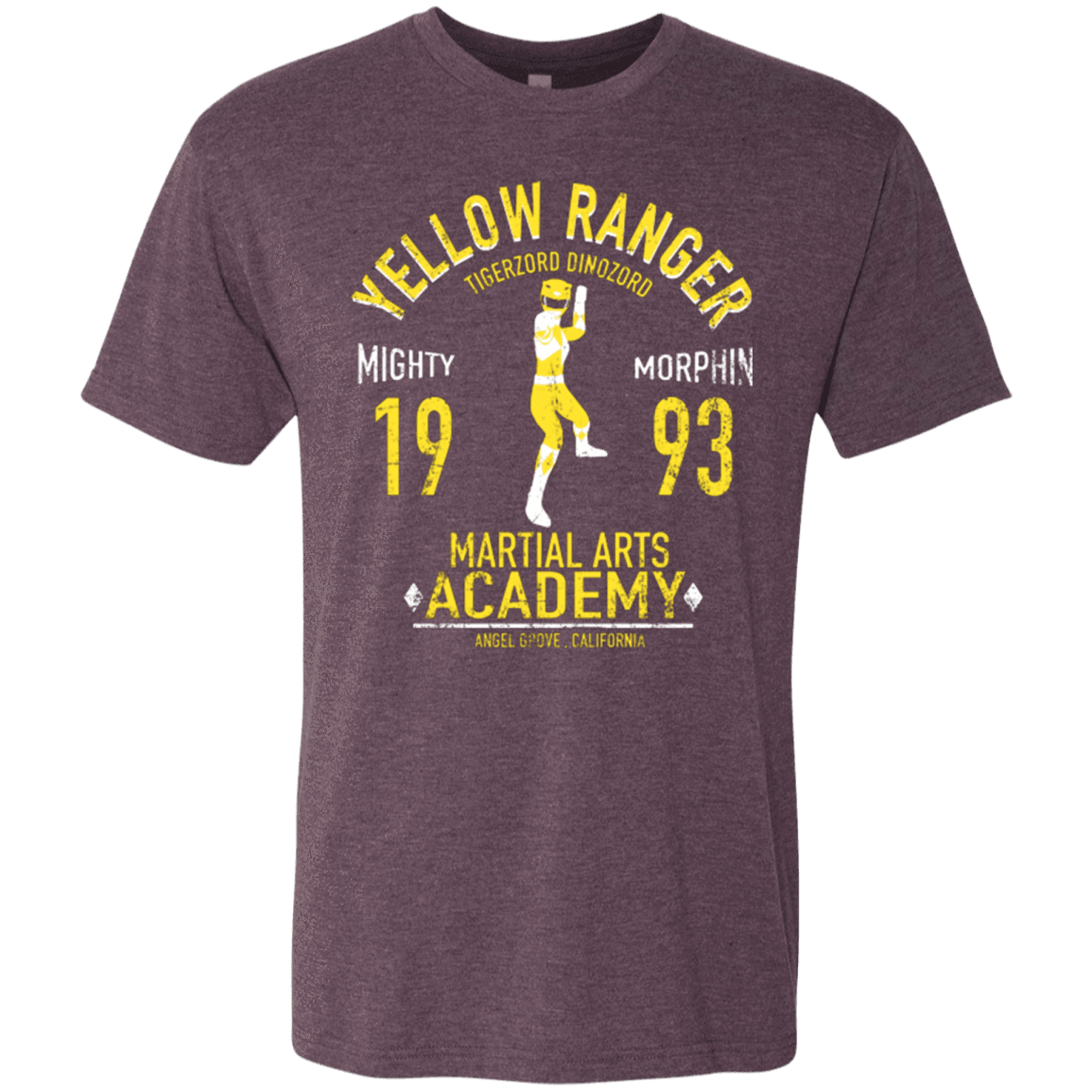 T-Shirts Vintage Purple / Small Tiger Ranger Men's Triblend T-Shirt