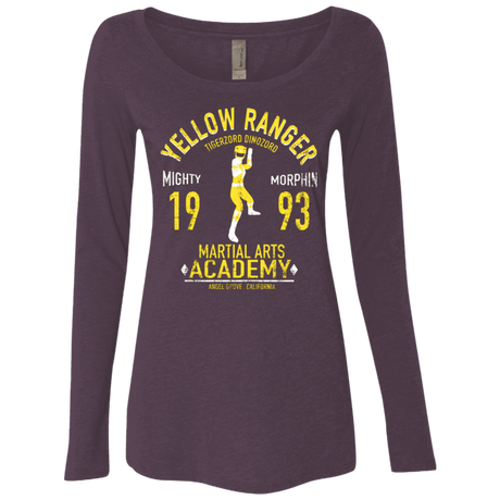 T-Shirts Vintage Purple / Small Tiger Ranger Women's Triblend Long Sleeve Shirt