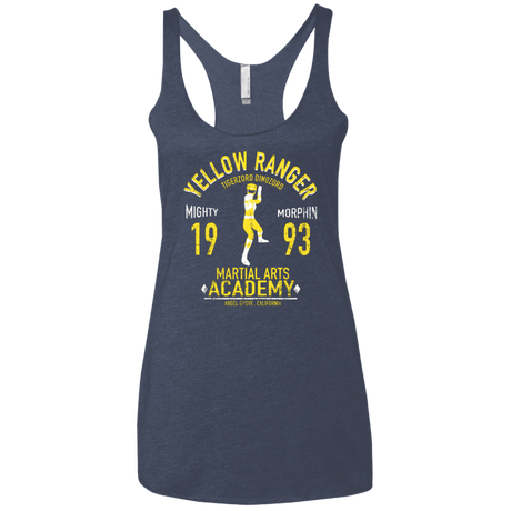 T-Shirts Vintage Navy / X-Small Tiger Ranger Women's Triblend Racerback Tank