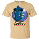 T-Shirts Vegas Gold / S Time and Spaceship T-Shirt