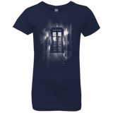 T-Shirts Midnight Navy / YXS Time blur Girls Premium T-Shirt