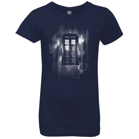 T-Shirts Midnight Navy / YXS Time blur Girls Premium T-Shirt