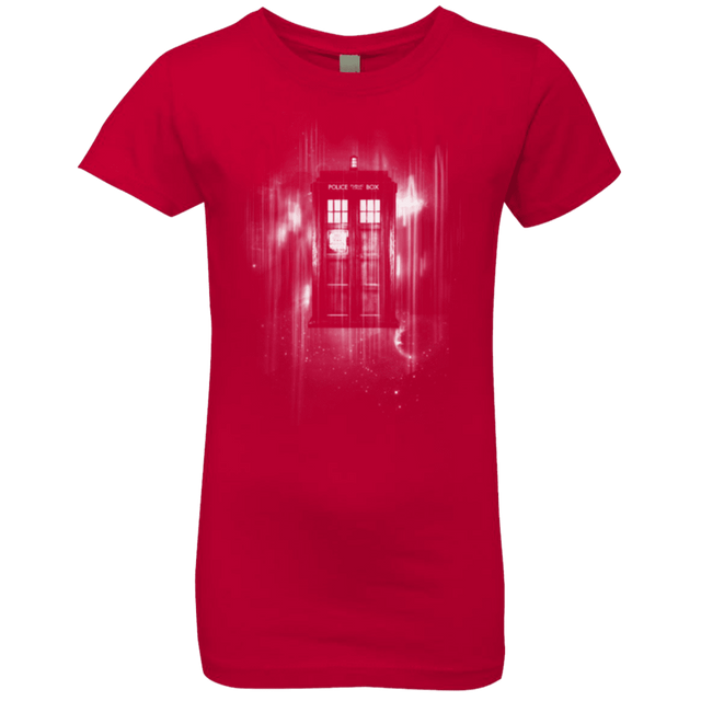 T-Shirts Red / YXS Time blur Girls Premium T-Shirt
