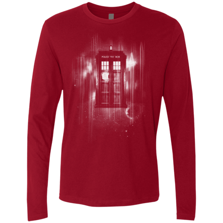 T-Shirts Cardinal / Small Time blur Men's Premium Long Sleeve