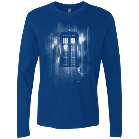T-Shirts Royal / Small Time blur Men's Premium Long Sleeve